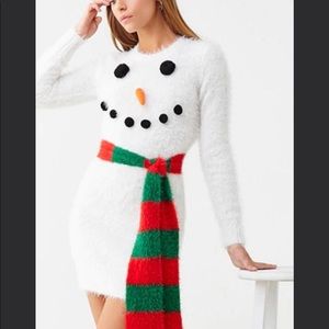Forever 21 snowman dress